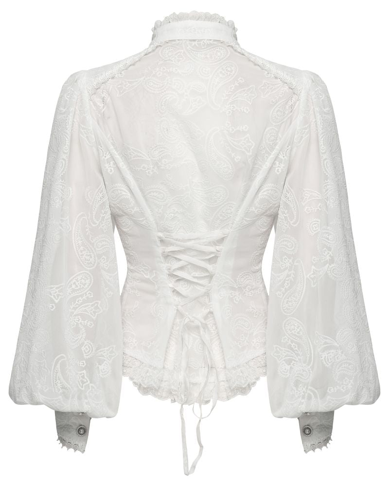 Diadema White Shirt Punk Rave