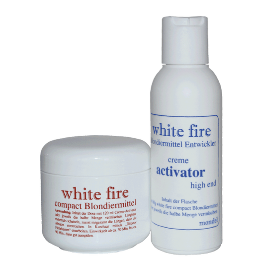 6% WHITE FIRE Blondierung Directions