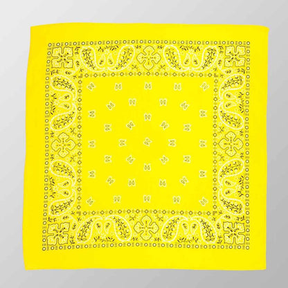 Bandana headscarf yellow