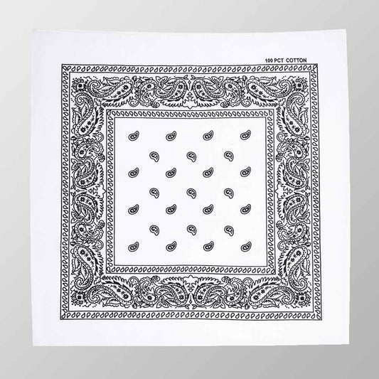 Bandana Kopftuch Weiß