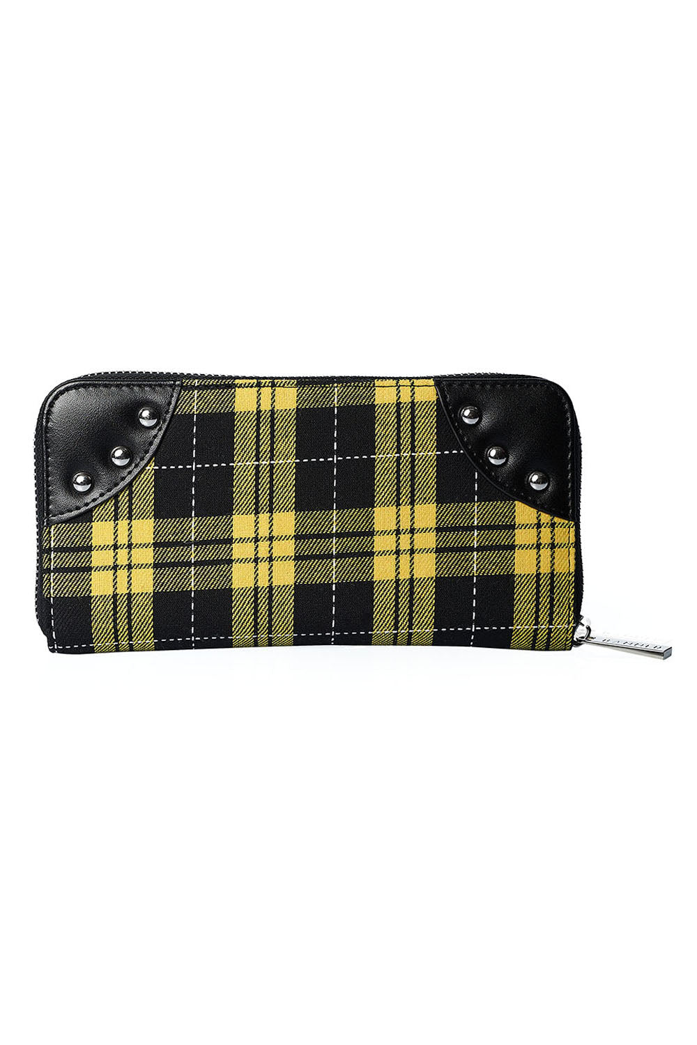 Banned Geldbörse Gelb Tartan HANDCUFF WALLET