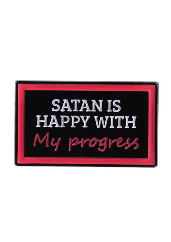 Kleiner Anstecker MY PROGRESS Pin von Easure