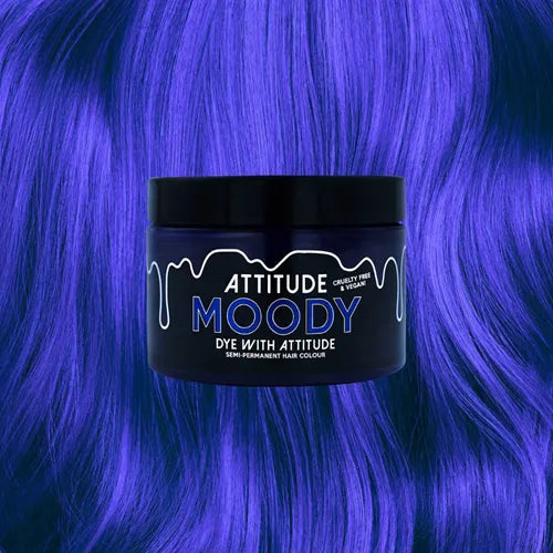 MOODY DARK BLUE Haartönung Attitude