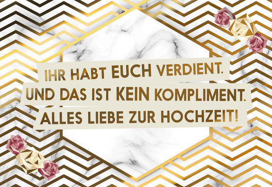 Kein Kompliment Fck You Cards