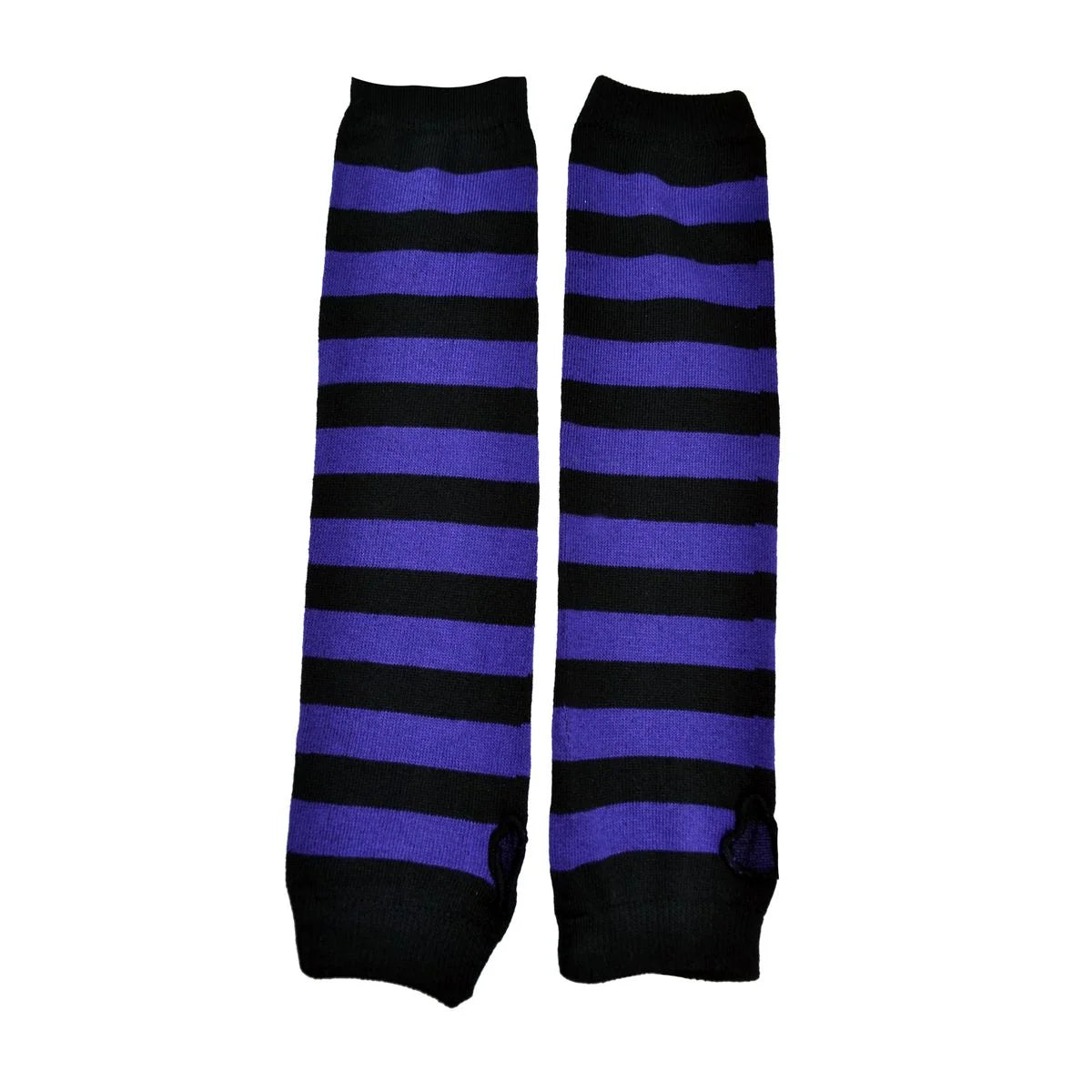 Stripe Armwarmers Purple Poizen Industries
