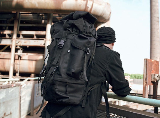 Festivalrucksack Schwarz Brandit