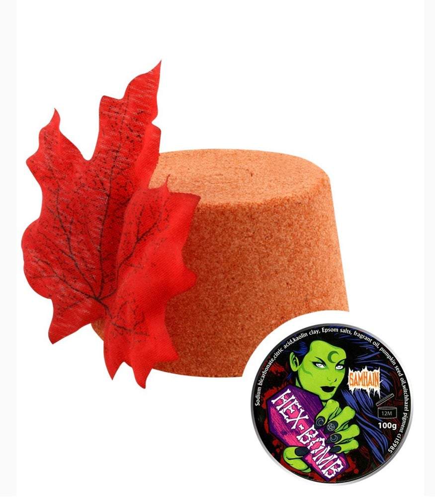 Samhain HexBomb bath bomb