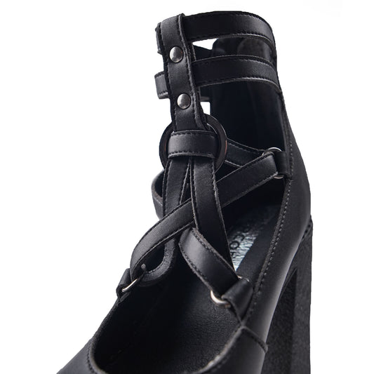 Nahaufnahme Pentagramschnürung