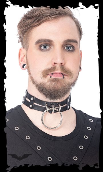 Choker mit Ring Queen Of Darkness