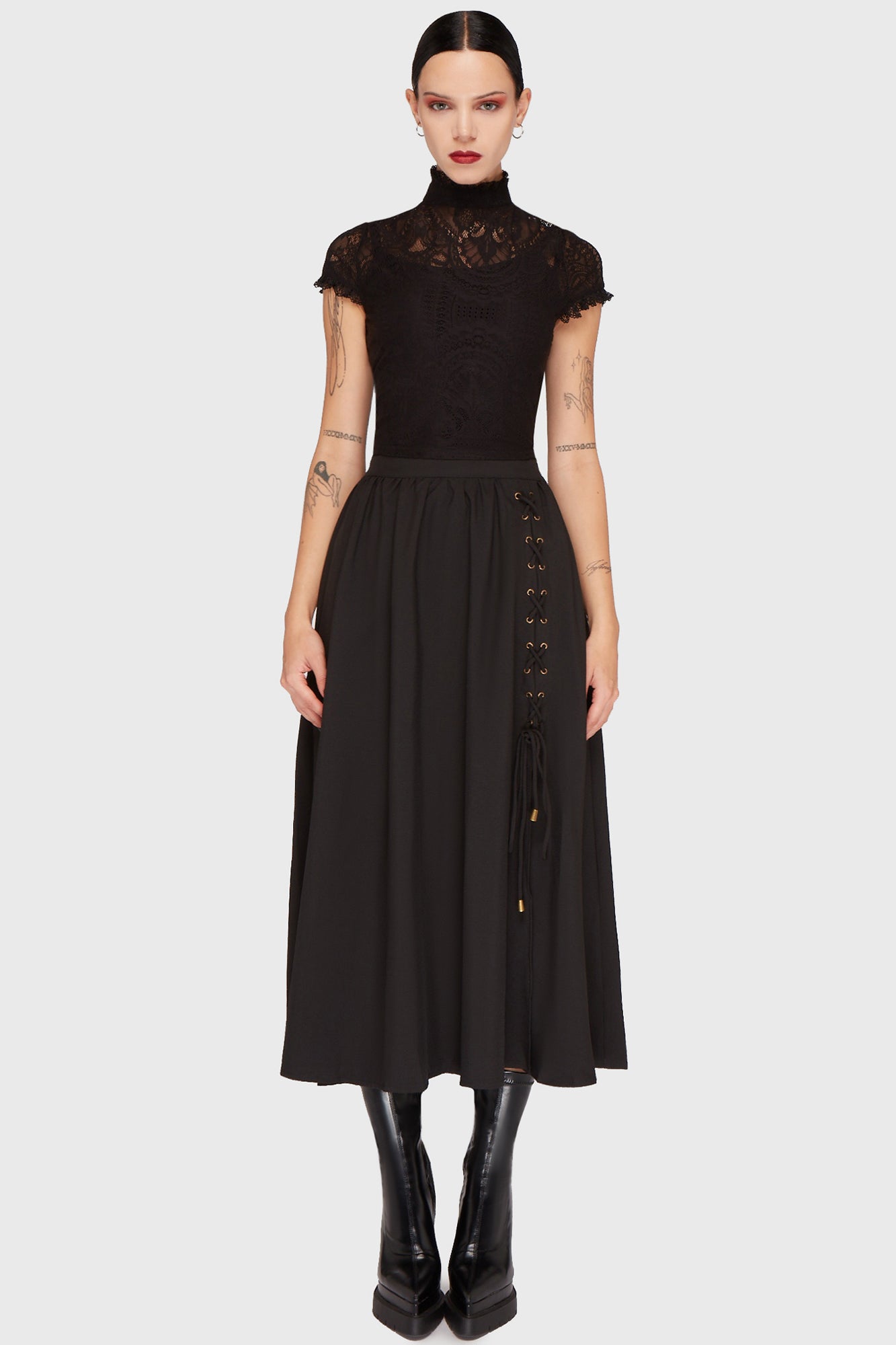 Killstar Ava Lace Crop Top