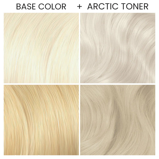 Farbtabelle mit Färbebeispielen