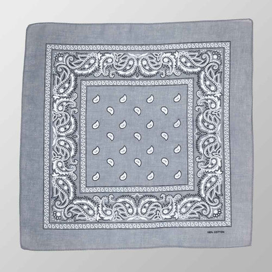 Bandana Kopftuch Grau