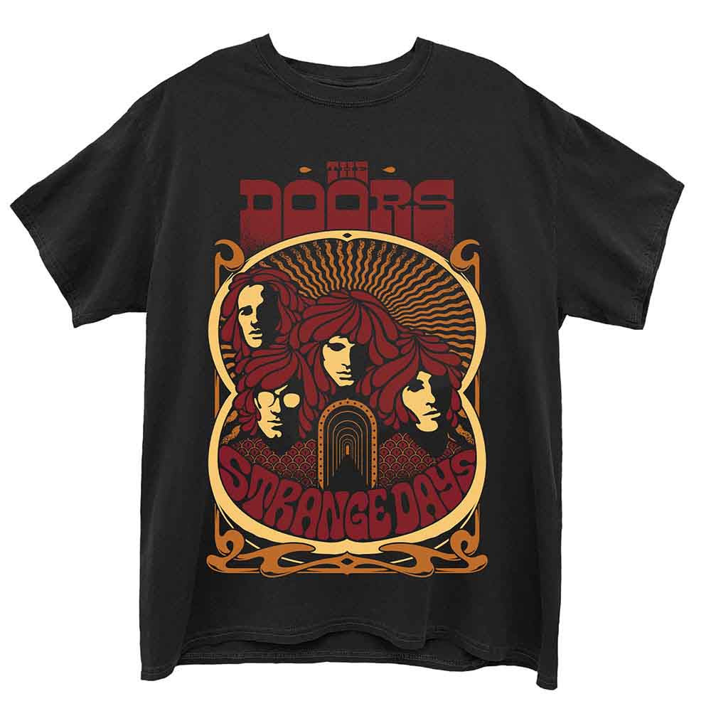 Lizensiertes The Doors Strange Days Vintage Poster Bandshirt