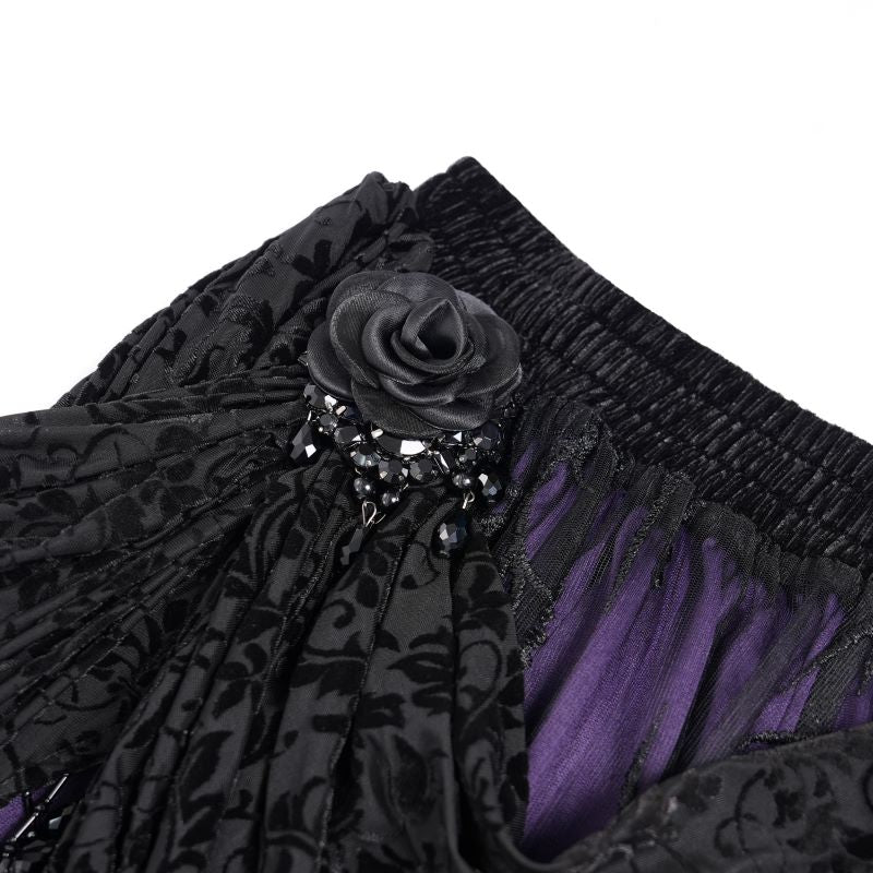 Divine Darkness Skirt Purple Eva Lady