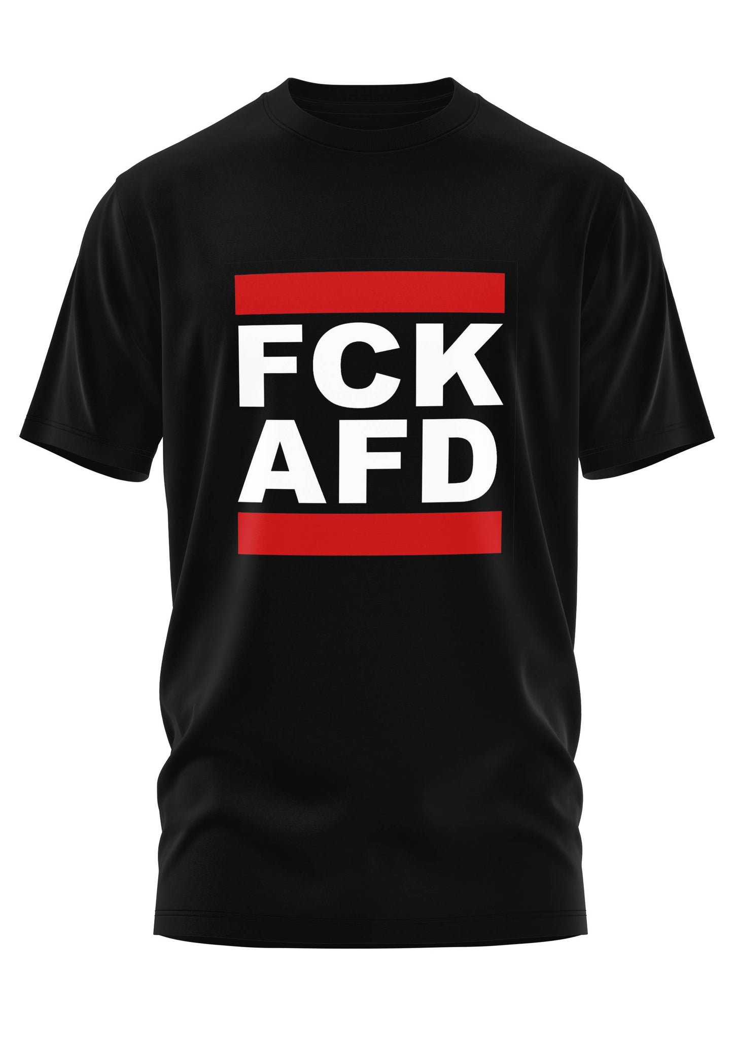 Schwarzes Oberteil FCK AFD Shirt von Easure