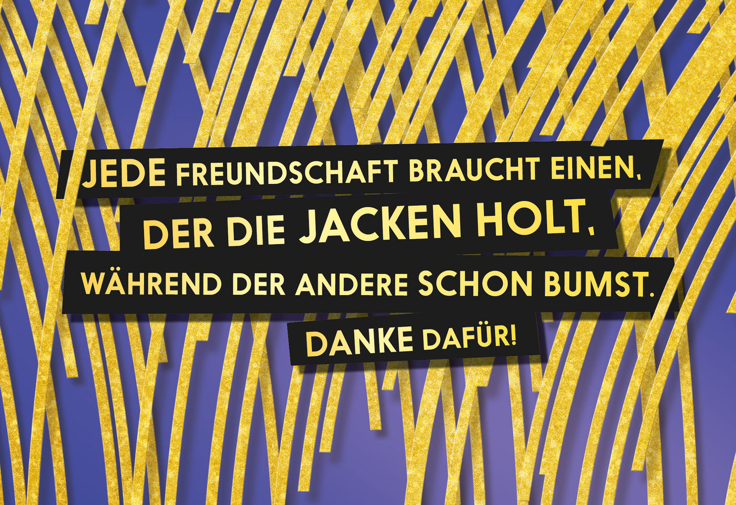 Jacken bumsen Fck You Card