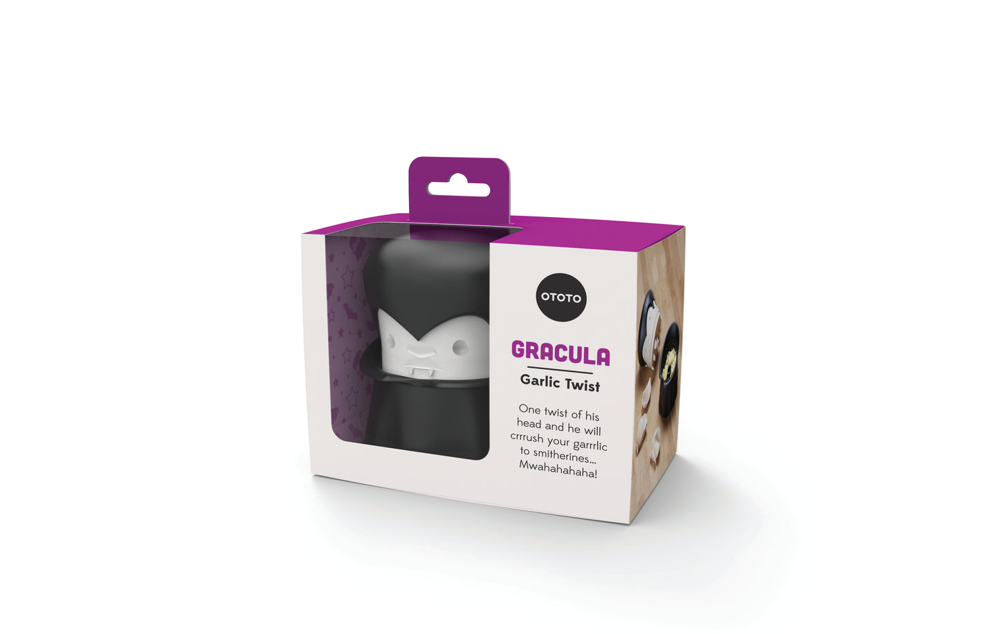 Verpackung Gracula Knoblauchschneider