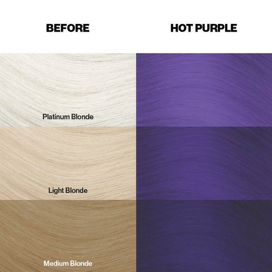 Farbkarte mit Färbebeispielen