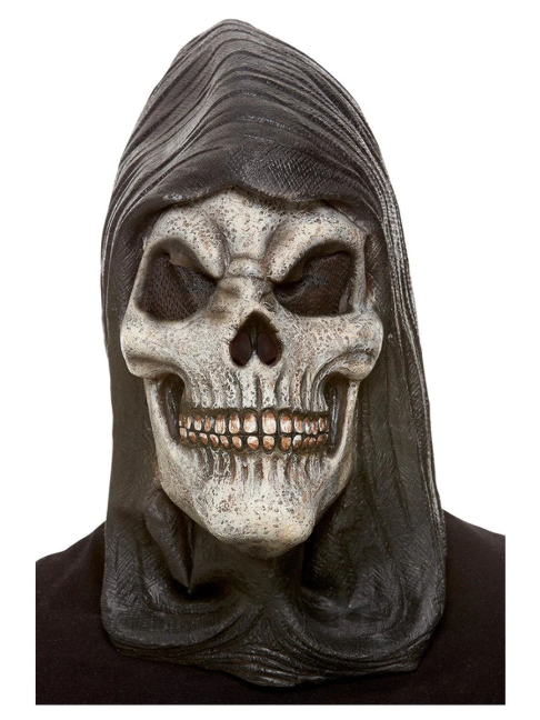 Maske Hooded Skeleton Smiffys Colours Shop Hamburg