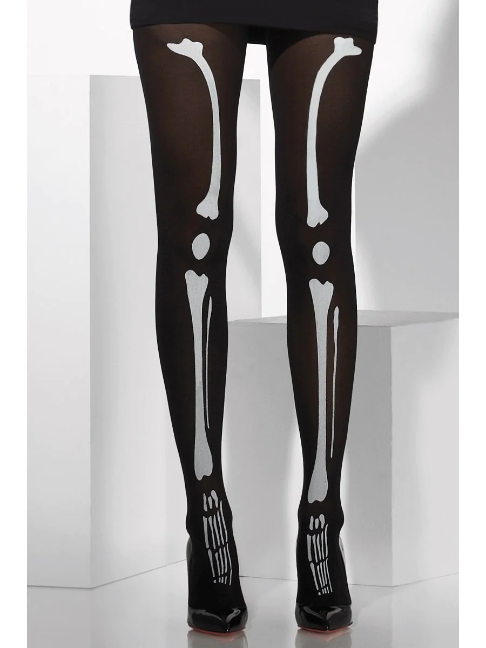 Opaque Tights Skeleton Smiffys Colours Shop Hamburg