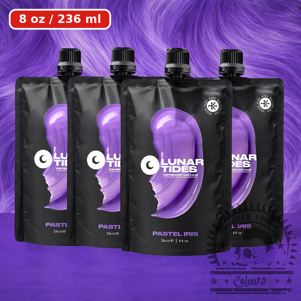 4er-Sparset Iris Pastel Purple Haartönung Lunar Tides