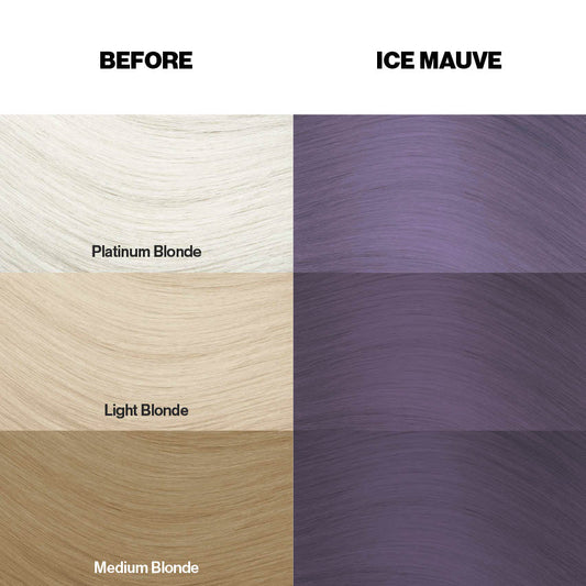 Farbkarte mit Färbebeispielen