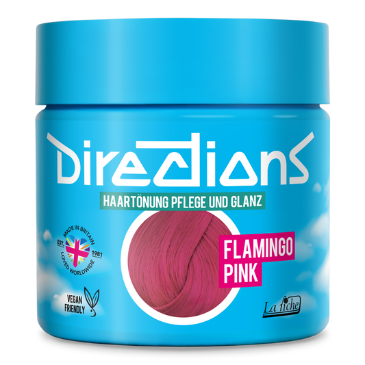 FLAMINGO PINK Hair Dye Directions