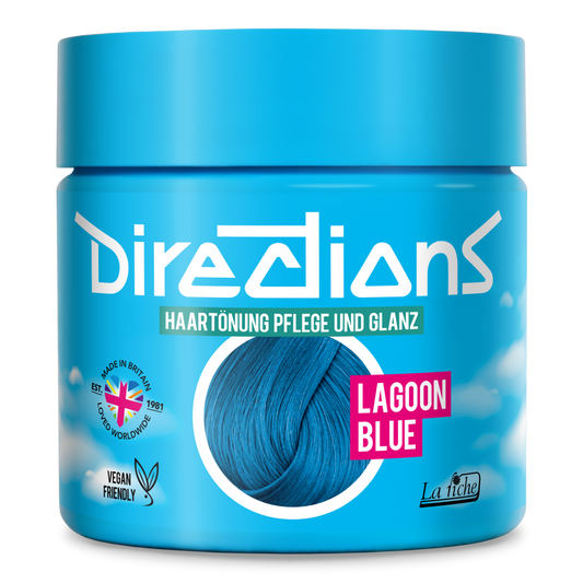 LAGOON BLUE Hair Color Directions