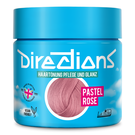 PASTEL ROSE Hair Tint Directions
