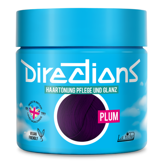 PLUM Hair Tint Directions