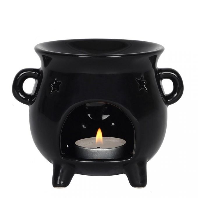 Witch's cauldron as a Mayer Chess fragrance lamp