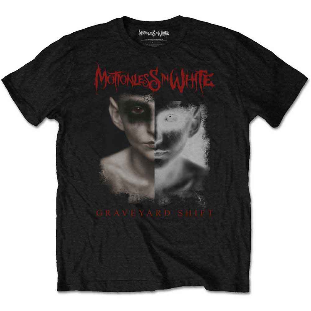 Lizensiertes Motionless In White Split Screen Bandshirt