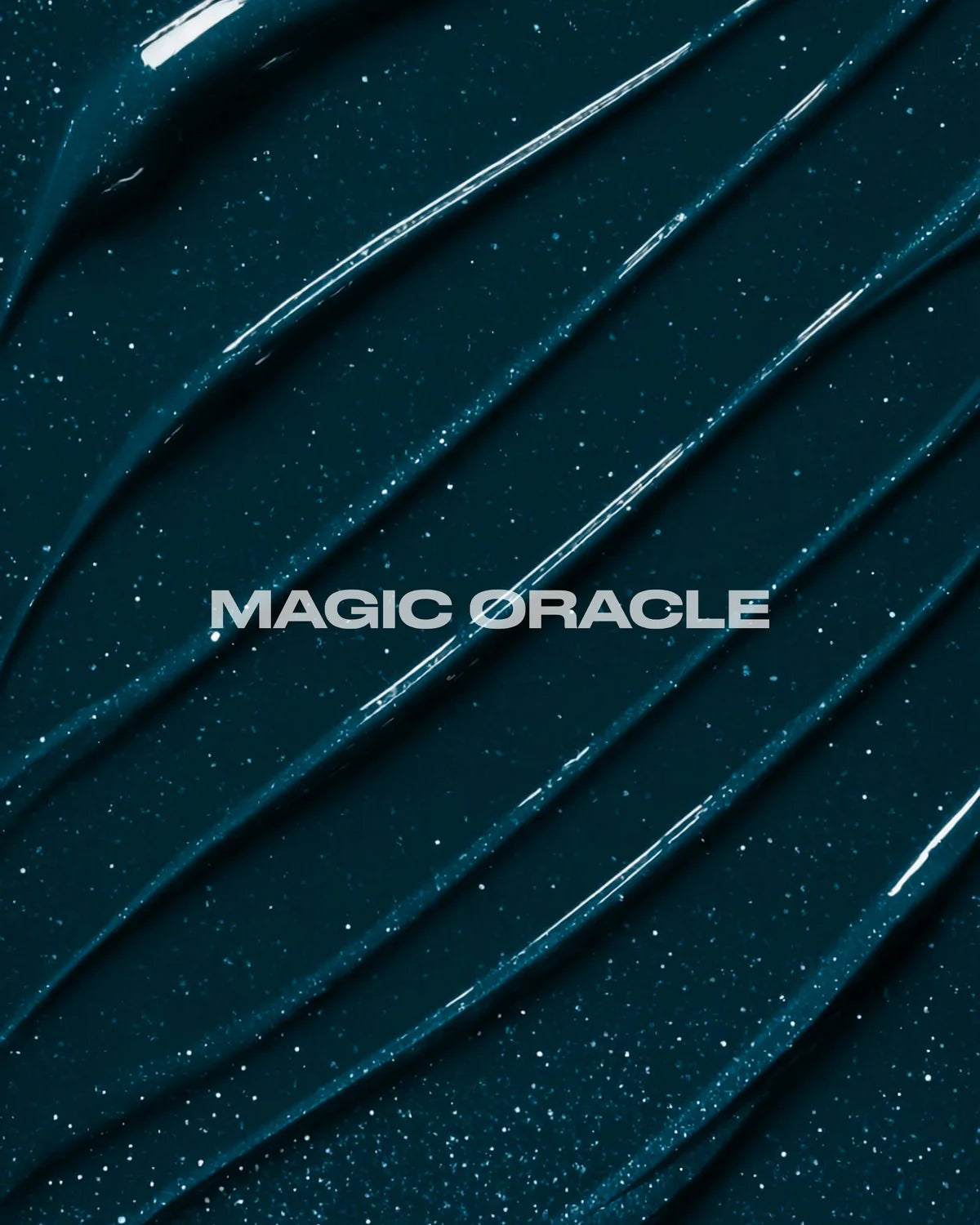 semi-permanente Haartönung Magic Oracle in dem Farbton dunkles Petrol mit schwarzen Untertönen von Lunar Tides