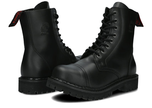 8 Loch Black Vegan Colours Boots