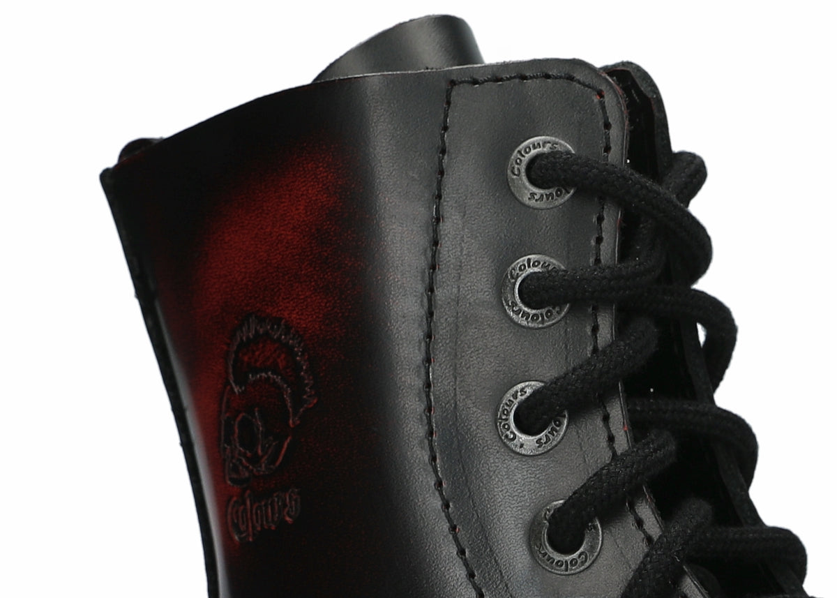 8 Loch Blood RED Rub-Off Colours Boots