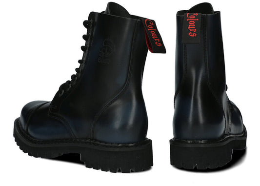 8 Loch Darkblue Rub-Off Colours Boots