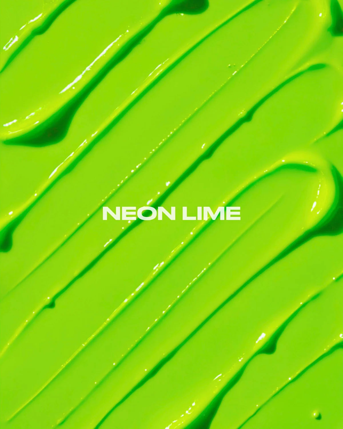 semi-permanente UV-Haartönung Neon Lime in dem Farbton Neongrün von Lunar Tides