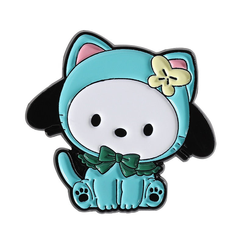 Kleiner Emaille-Anstecker POCHACCO ENAMEL PIN von Moon Attic