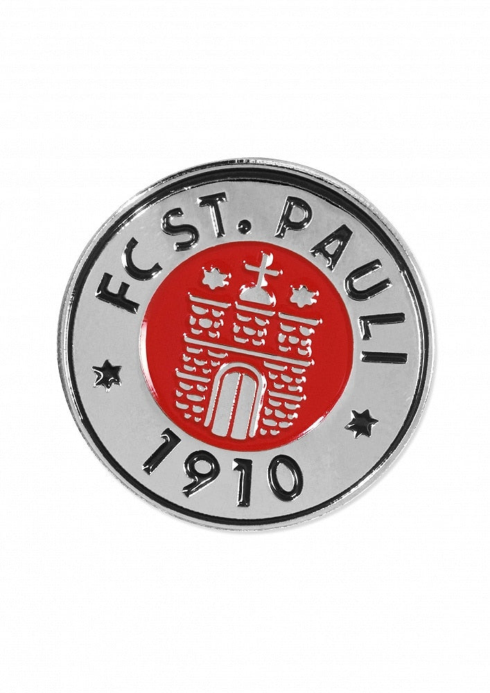 St. Pauli Pin Logo Colours Shop Hamburg