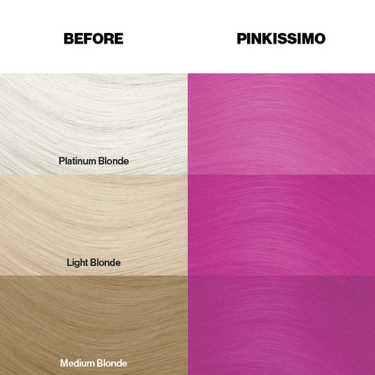 Farbkarte mit Färbebeispielen