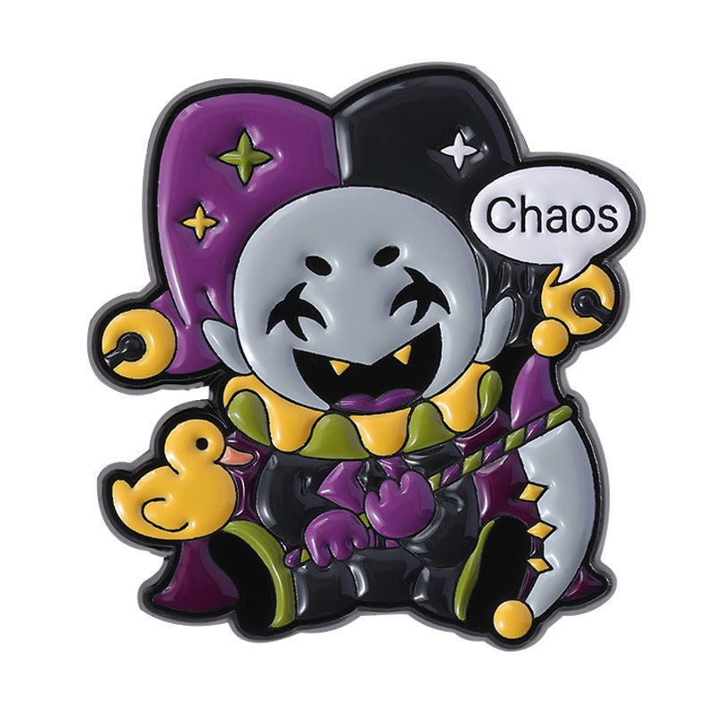 Kleiner Emaille-Anstecker JEVIL ENAMEL PIN von Moon Attic