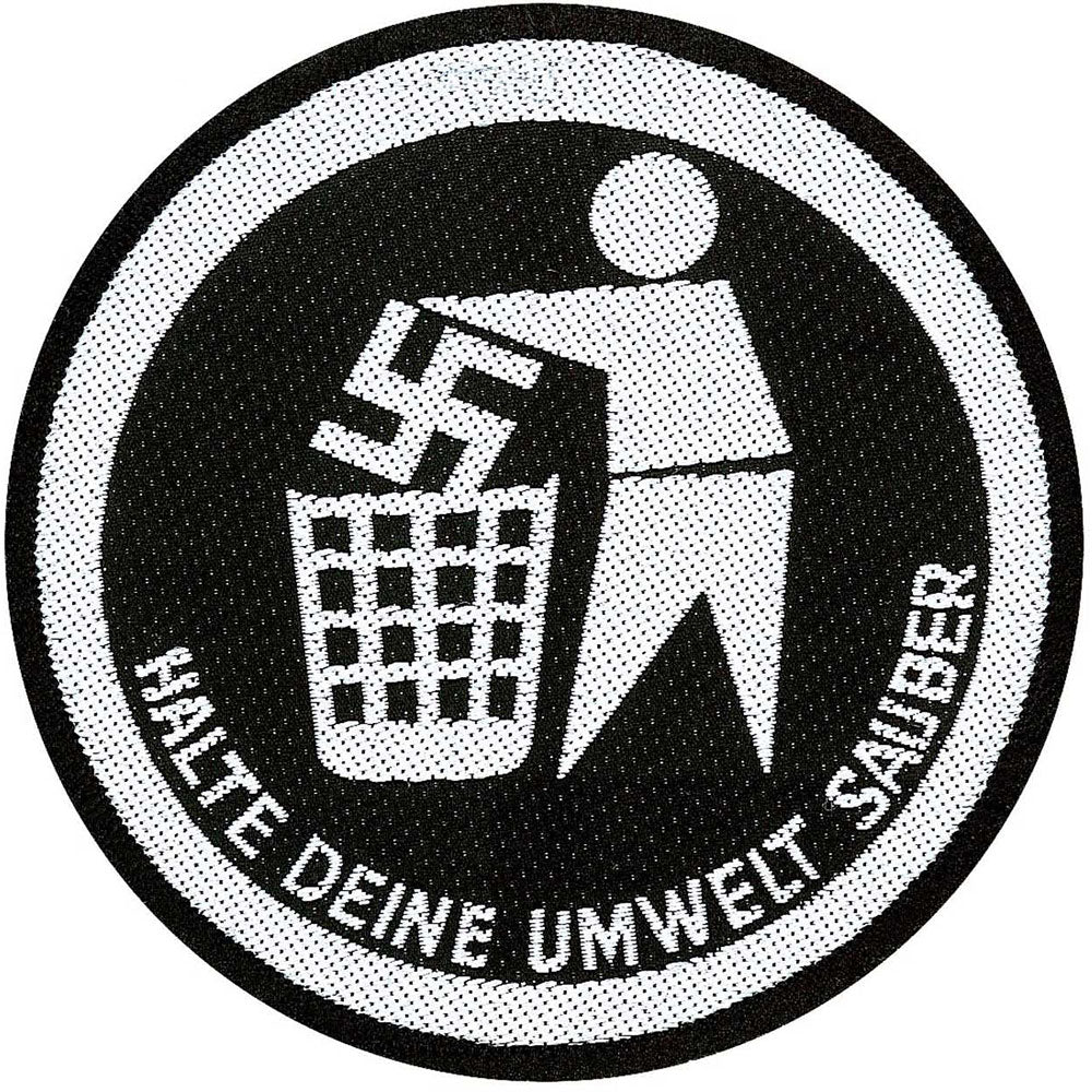 Halte Deine Umwelt Sauber Patch Nr.74 Colours Shop Hamburg
