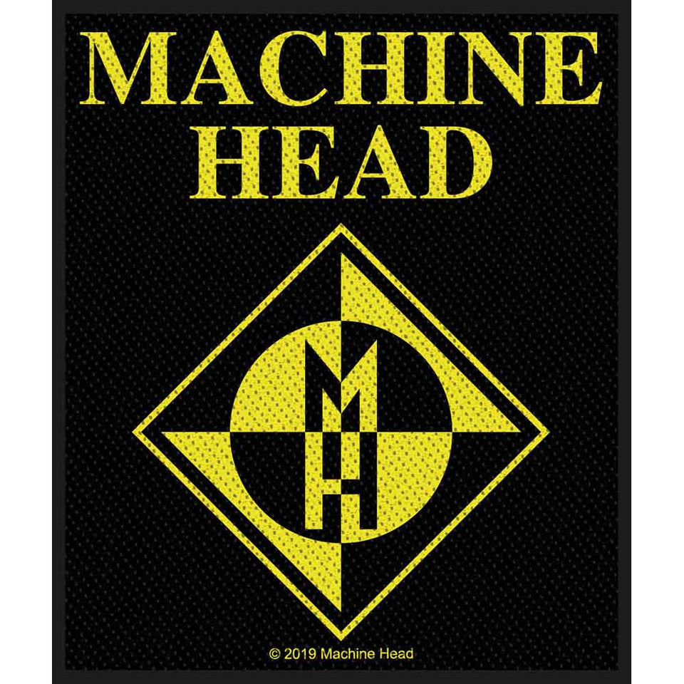 Aufnäher Machine Head Diamond Logo Patch Nr.174