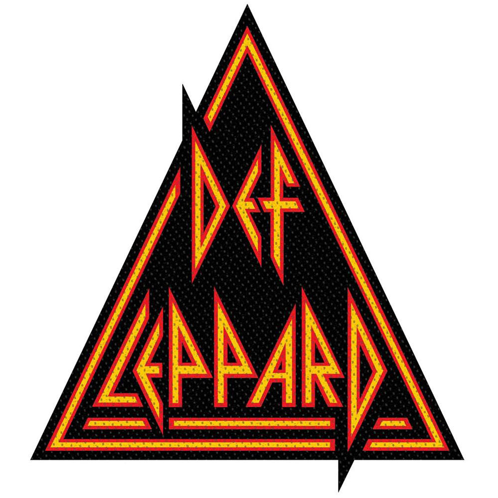 Def Leppard Logo Patch Nr.83 Colours Shop Hamburg