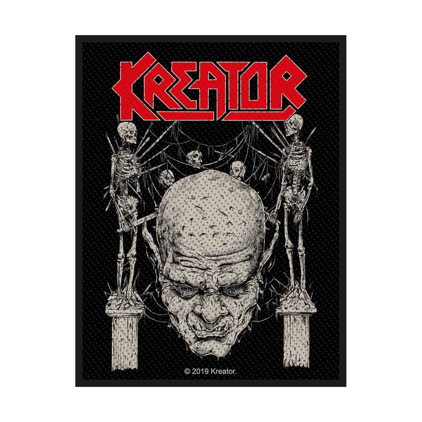 Kreator Skull And Skeletons Patch Nr.40 Colours Shop Hamburg