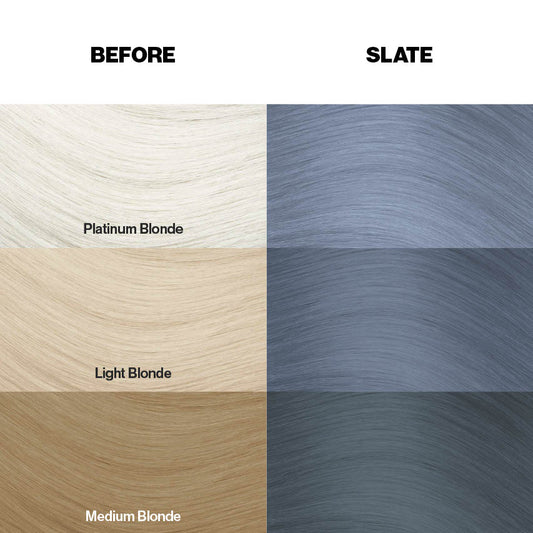 Farbkarte mit Färbebeispielen