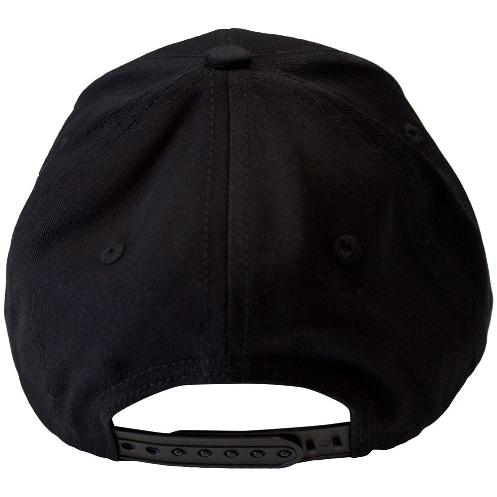 Schwarze Schirmmütze Type O Negative Text Logo Baseball Cap mit grüner Stickerei