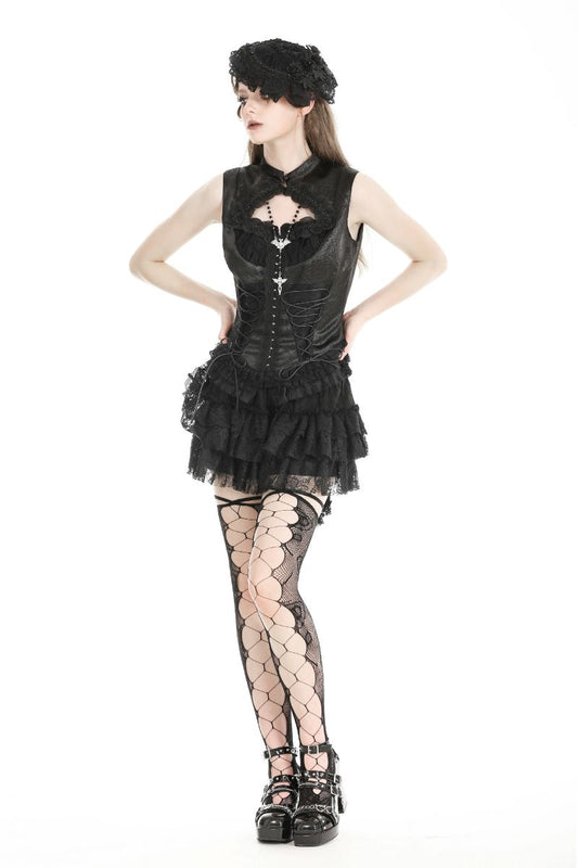 Gothic Reverie Laced Corset Top