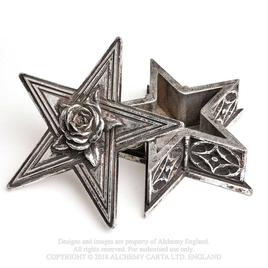 Pentagram Box Silver Alchemy