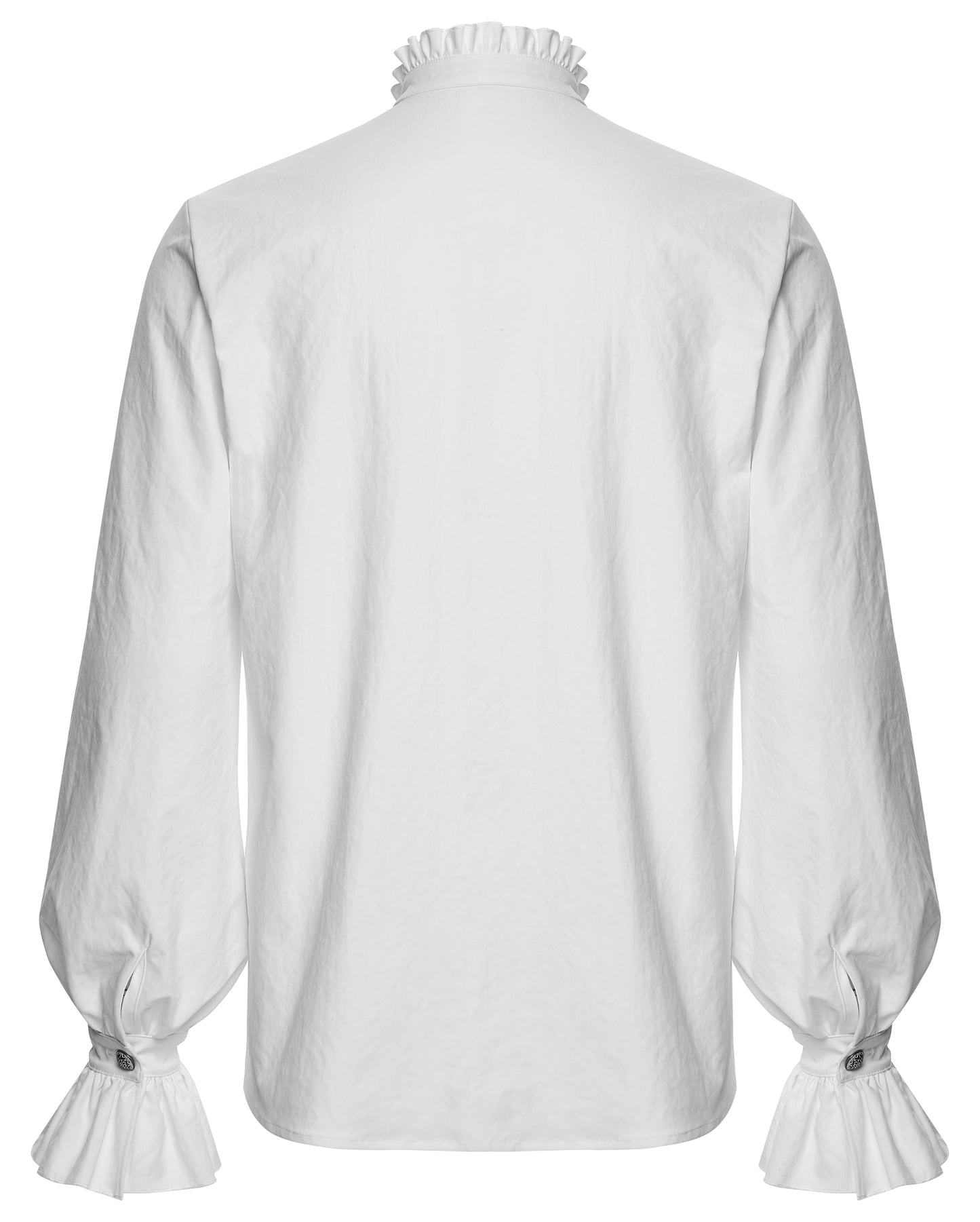 Weißes Hemd Valefor White Shirt mit Spitzenelementen von Punk Rave